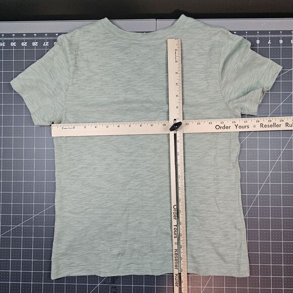 Tecovas Tshirt Womens XS Western Beige Preppy Casual Basic Classic Minimalist - Picture 5 of 7